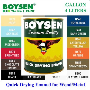 Boysen Paint Quick Dry Enamel 1 Gallon