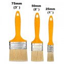 INGCO Utility Paint Brush Set 3pcs 1" 2" 3" SS Super Select for Oil-Based Paint