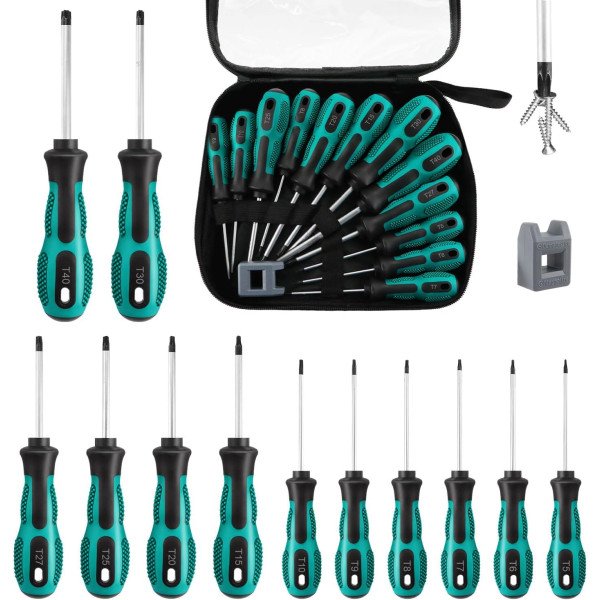 Anesty Magnetic Torx Screwdriver Set 12pcs
