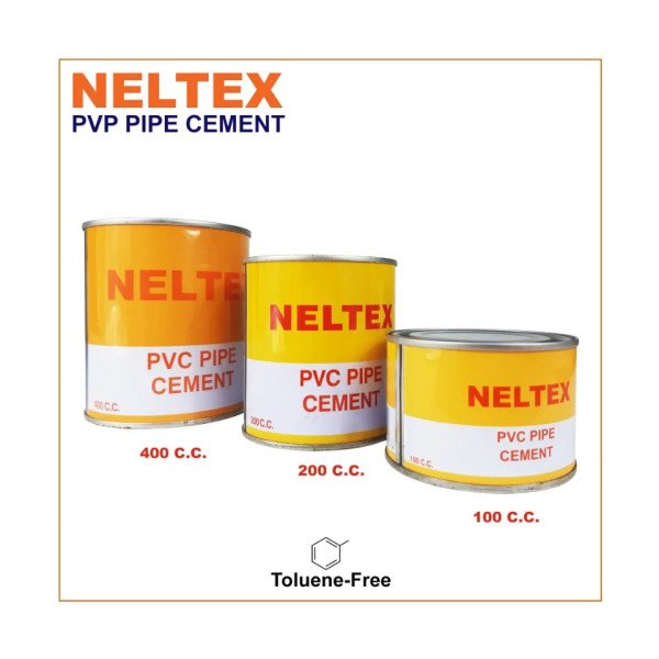 NELTEX PVC Pipe Cement Solvent 400cc