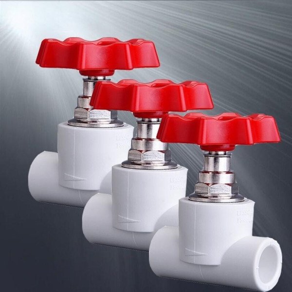 Royu Pipe Gate Valve Hot & Cold PPR Fittings RPPGV20 20mm