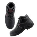 Karam FS232 High Ankle Black Leather Safety Shoes